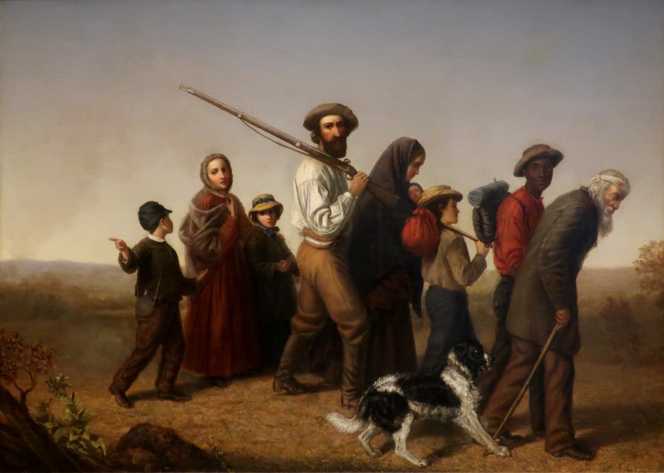 Union Refugees by George W. Pettit, 1865