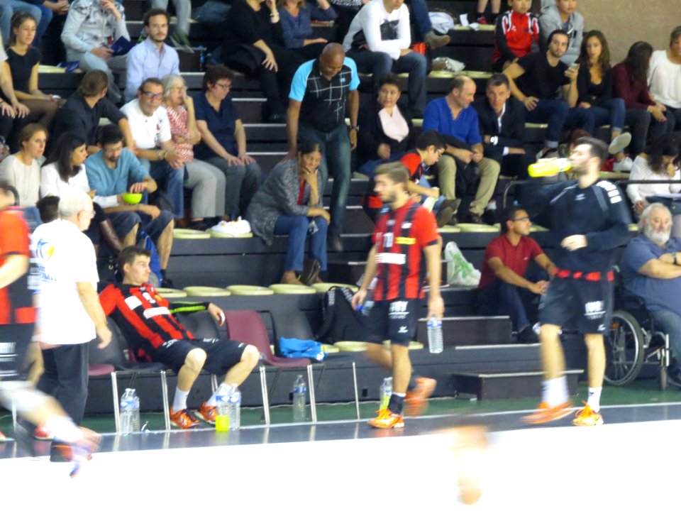 Union sportive d'Ivry Handball - USAM Nimes Gard, LNH, 23 septembre 2015 - 09