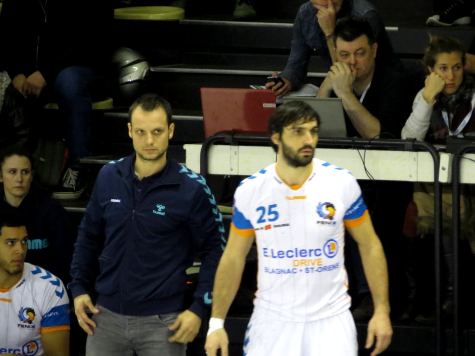 Union sportive d'Ivry Handball - Toulouse, LNH, 17 février 2016 - 01