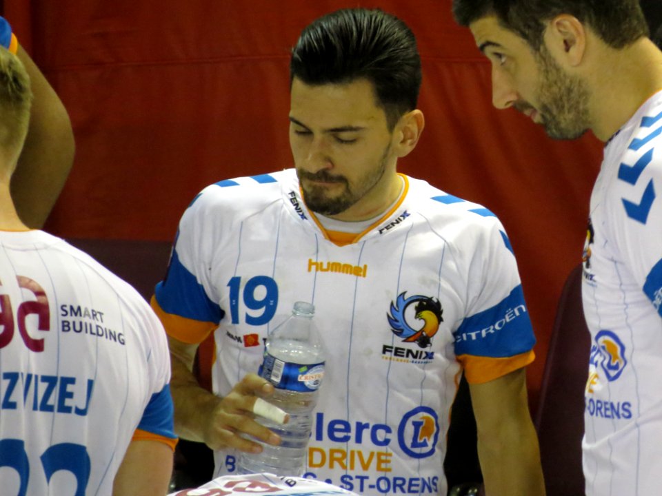 Union sportive d'Ivry Handball - Toulouse, LNH, 17 février 2016 - 14