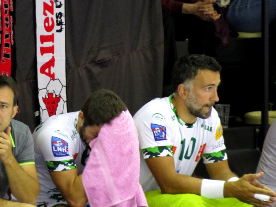 Union sportive d'Ivry Handball - USAM Nimes Gard, LNH, 23 septembre 2015 - 06