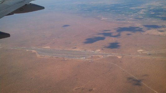 Union Pacific Santa Teresa New Mexico facility with Dona Ana County airport Runway