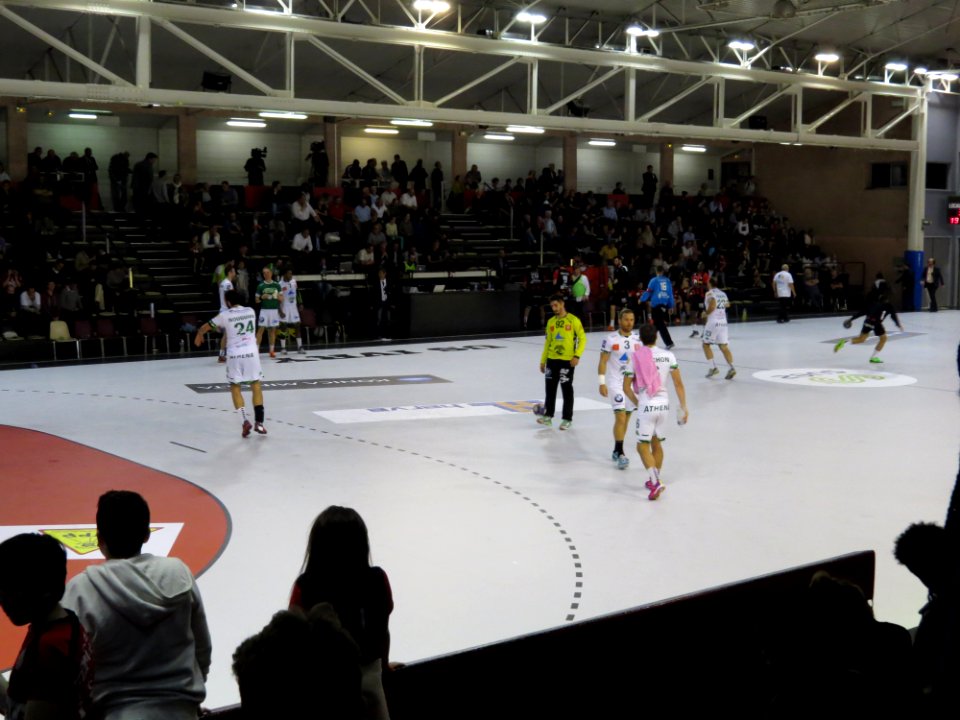 Union sportive d'Ivry Handball - USAM Nimes Gard, LNH, 23 septembre 2015 - 10