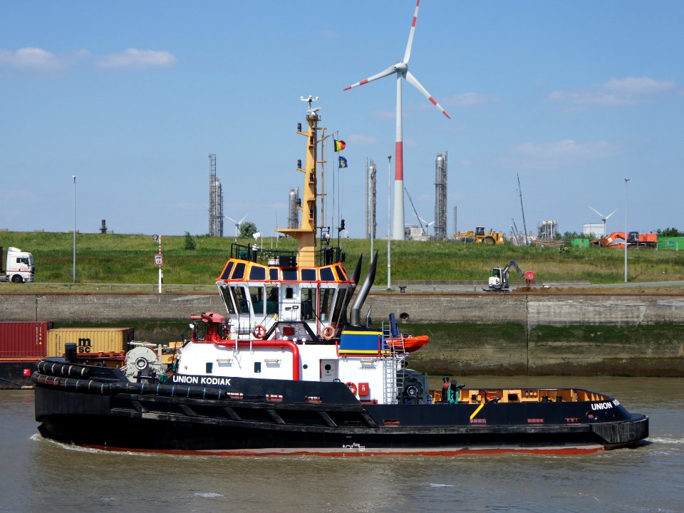 Union Kodiak, IMO 9397119, Berendrecht lock, Port of Antwerp, pic8