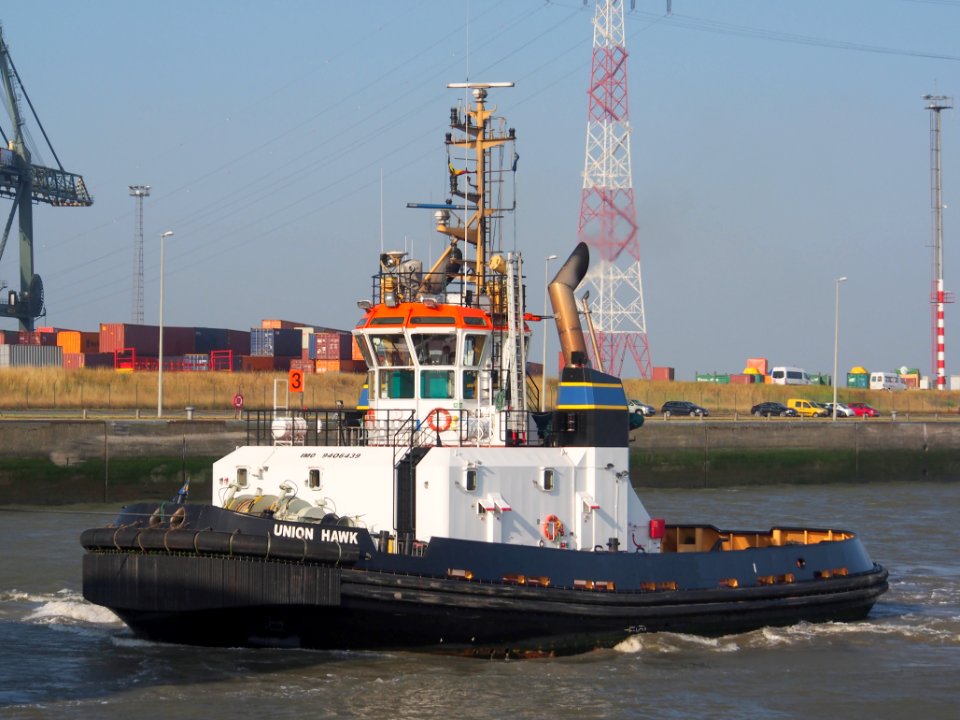 UNION HAWK - IMO 9406439 - Callsign ORPQ, Berendrechtsluis, Port of Antwerp, pic4