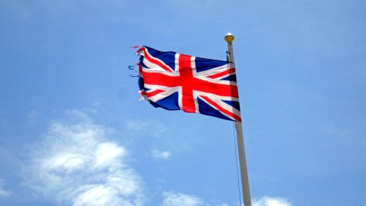 Union Jack flag, Bexhill