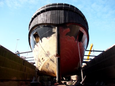 Union Kodiak, IMO 9397119 in the dry dock, Port of Antwerp, pic07