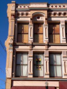 Union Block, Fort Scott, E side detail 1