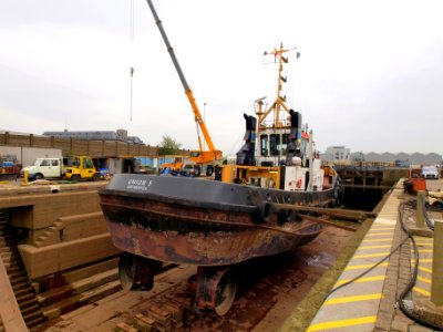 Union 5 in dry-dock of Antwerp pic1