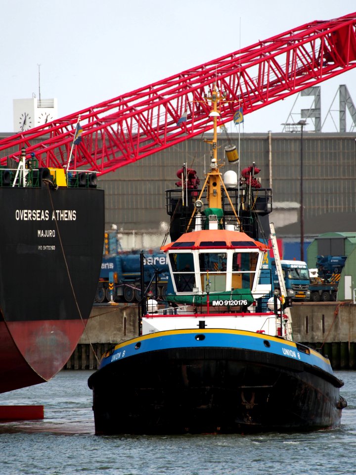 Union 8, IMO 9120176 in de Botlek, pic1