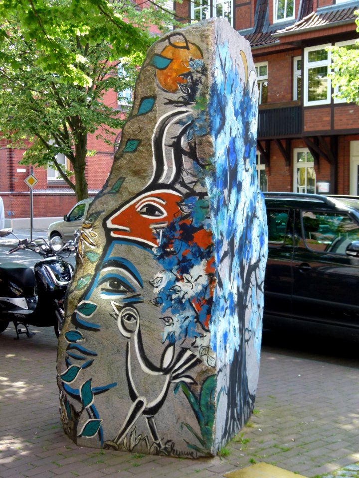 Uelzen - Weg der Steine 07. Stein der Musik (1)