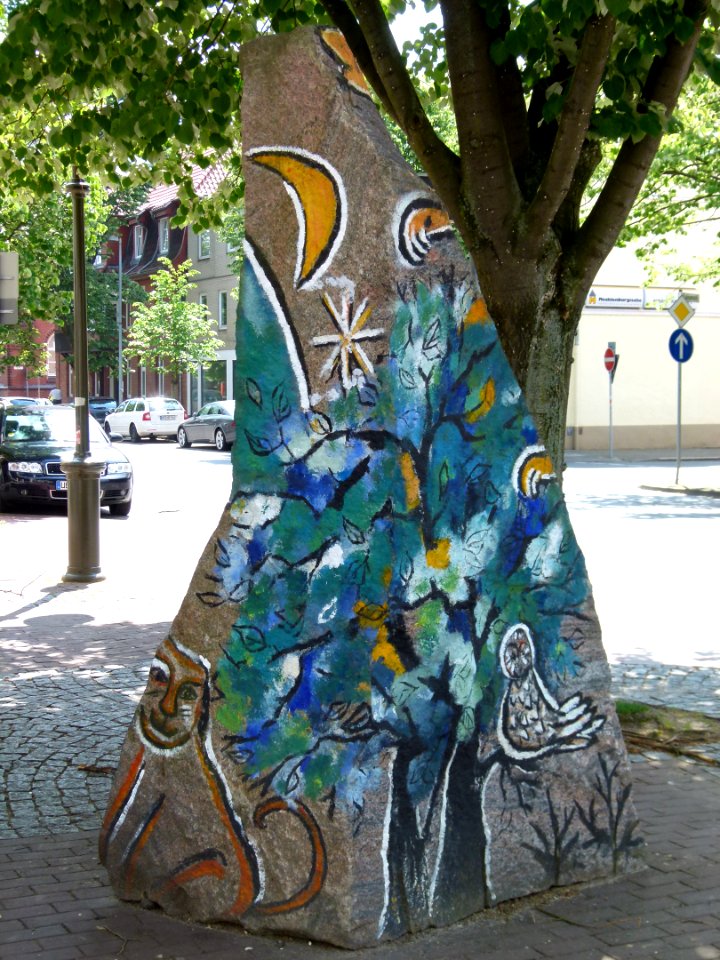 Uelzen - Weg der Steine - 6. Stein des Elefanten (1)