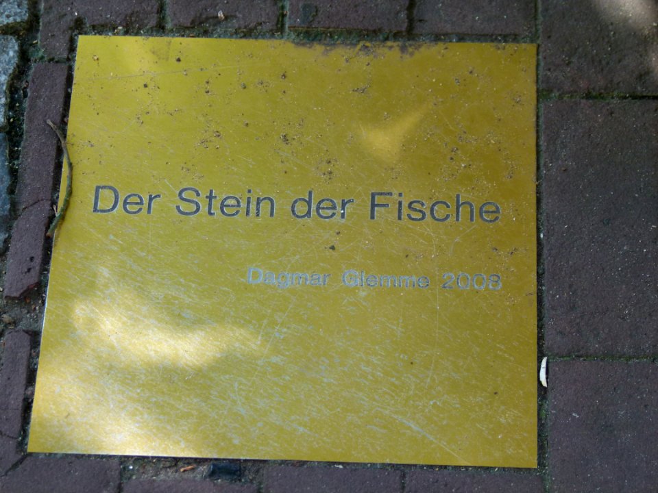Uelzen - Weg der Steine 09. Stein der Fische