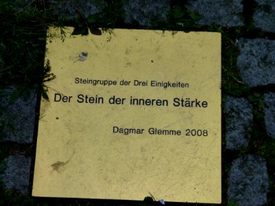 Uelzen - Weg der Steine 10-12. Steingruppe der 3 Einigkeiten (1)