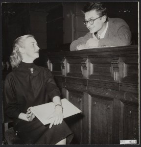 Uitreiking van de Reina Prinsen Geerligsprijs in de aula van de Universiteit van, Bestanddeelnr 093-0239