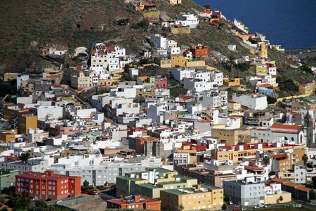 Spain canary islands coast photo