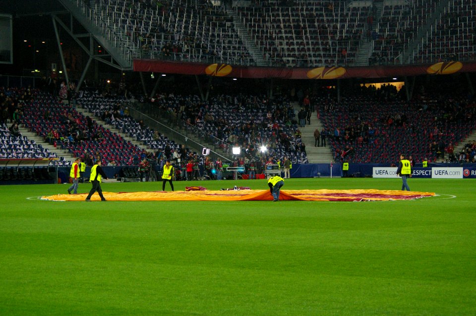 UEFA Euro League FC Salzburg gegen FC Basel 05
