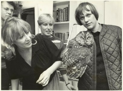 Uit een schoorsteen geredde uil in het vogelhospitaal, NL-HlmNHA 54021242