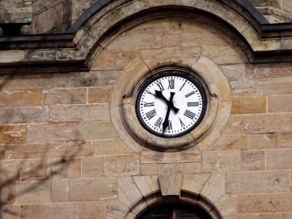 Uhr der Stadtkirche Waltershausen