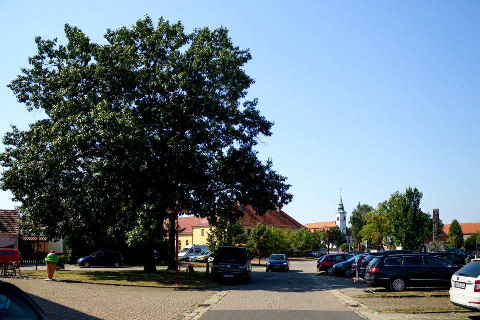 Uhyst Vorplatz Gemeindeverwaltung