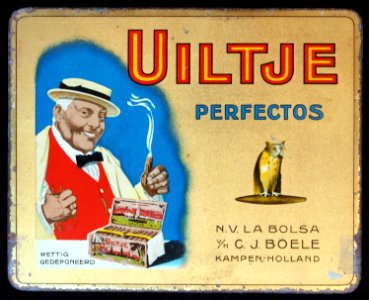 Uiltje Perfectos sigarenblikje