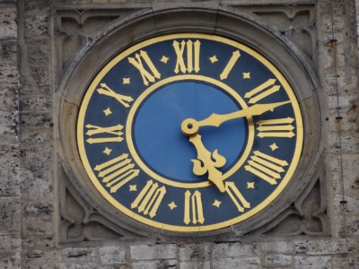 Uhr Rathaus Weimar