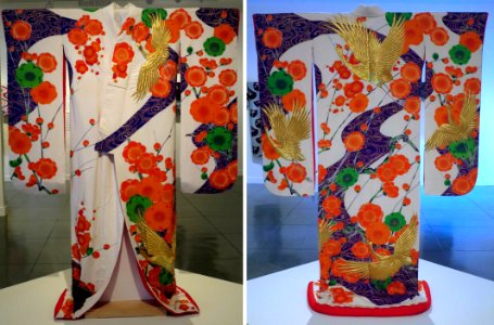 Uchikake (woman's formal kimono), Honolulu Museum of Art 8717.1