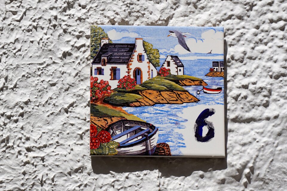 Ceramic number address