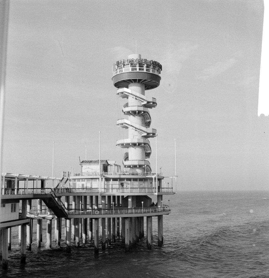 Uitkijktoren op Scheveningse Pier bijna klaar, Bestanddeelnr 913-4187