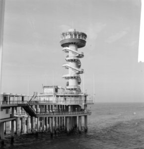 Uitkijktoren op Scheveningse Pier bijna klaar, Bestanddeelnr 913-4187