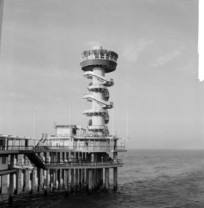Uitkijktoren op Scheveningse Pier bijna klaar, Bestanddeelnr 913-4186