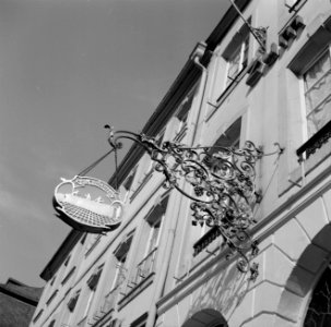 Uithangbord van restaurant zum Domstein, Bestanddeelnr 254-4476
