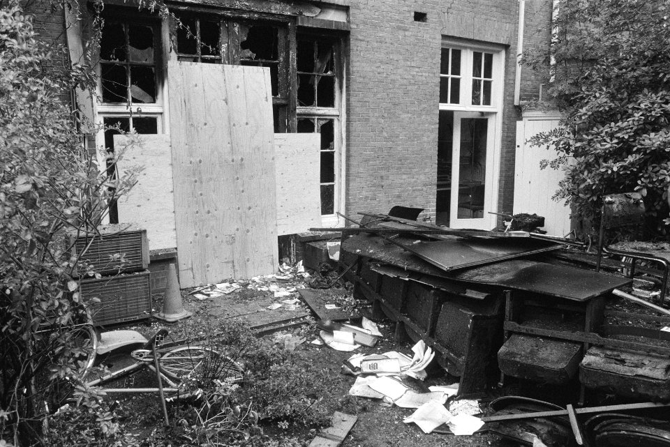 Uitgebrande benedenverdieping, Bestanddeelnr 932-3736