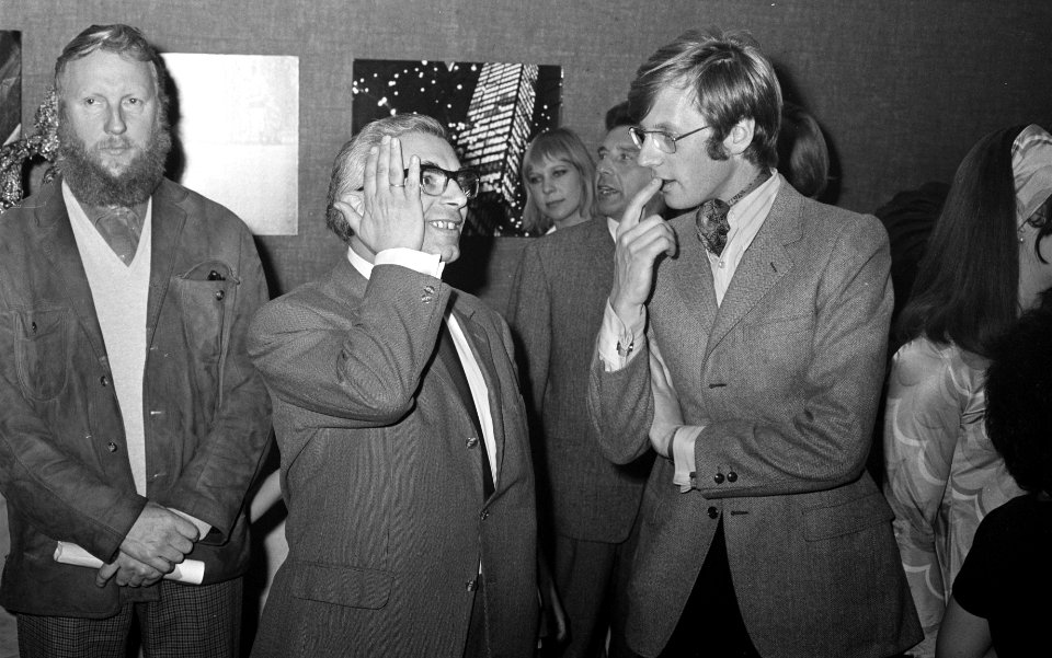 Uitreiking Fotoprijs Amsterdam door wethouder Wim Polak aan Chris Paul Stapels (, Bestanddeelnr 922-3964