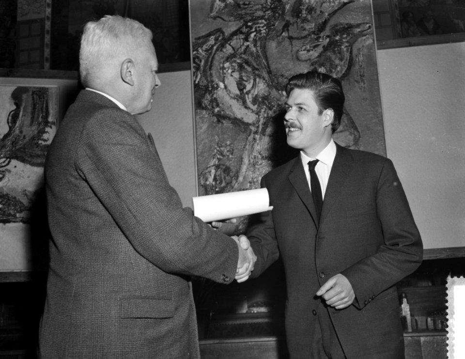 Uitreiking Gerard Terborchprijs te Zwolle, Bestanddeelnr 910-8837