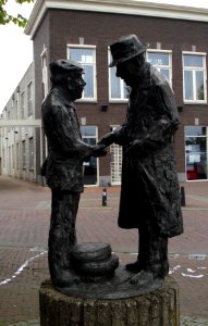 Uithoorn kunstwerk kaashandelaren
