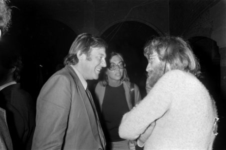 Uitslag gemeenteraadsverkiezingen in Amsterdam, Hans van Mierlo (l) en Roel van , Bestanddeelnr 927-2211