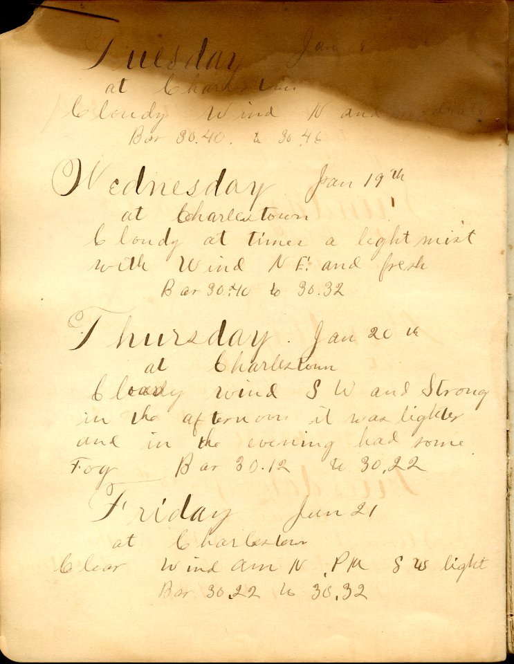 USS Utowana Log File Page 01 1897-1898 21
