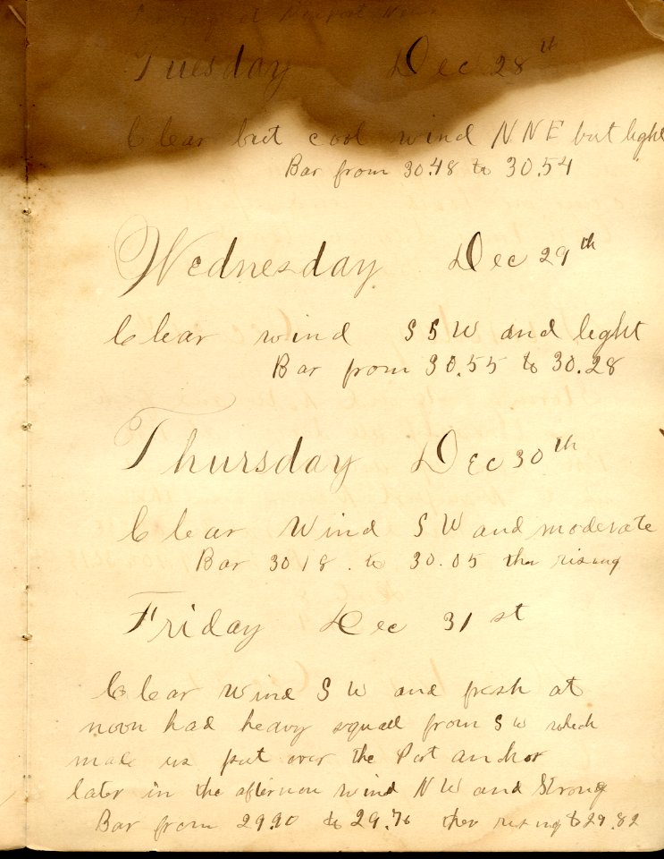 USS Utowana Log File Page 01 1897-1898 12