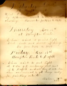 USS Utowana Log File Page 01 1897-1898 07