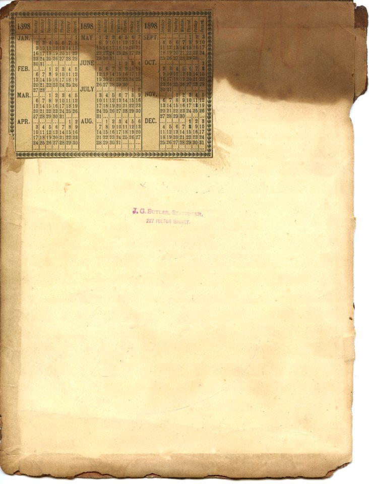 USS Utowana Log File Page 01 1897-1898 01