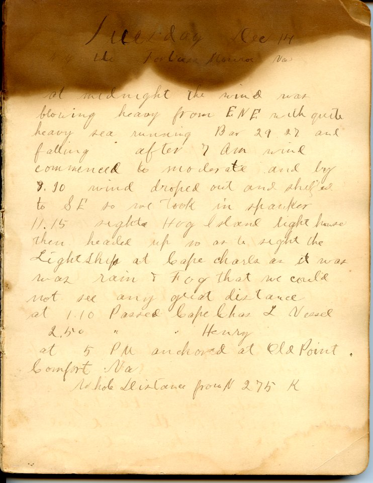 USS Utowana Log File Page 01 1897-1898 06