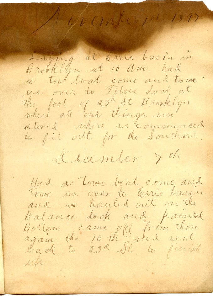 USS Utowana Log File Page 01 1897-1898 04