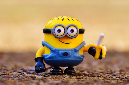 Children figure yellow