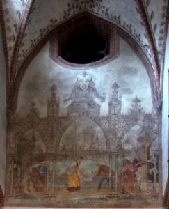 Väggmålning i Helga Trefaldighets kyrka