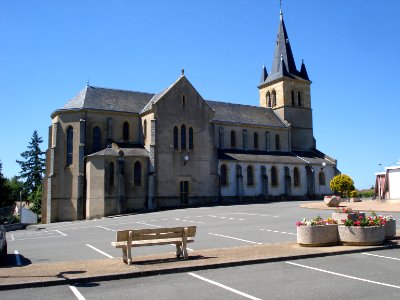 Uxeau (Saône-et-Loire, Fr) l'église