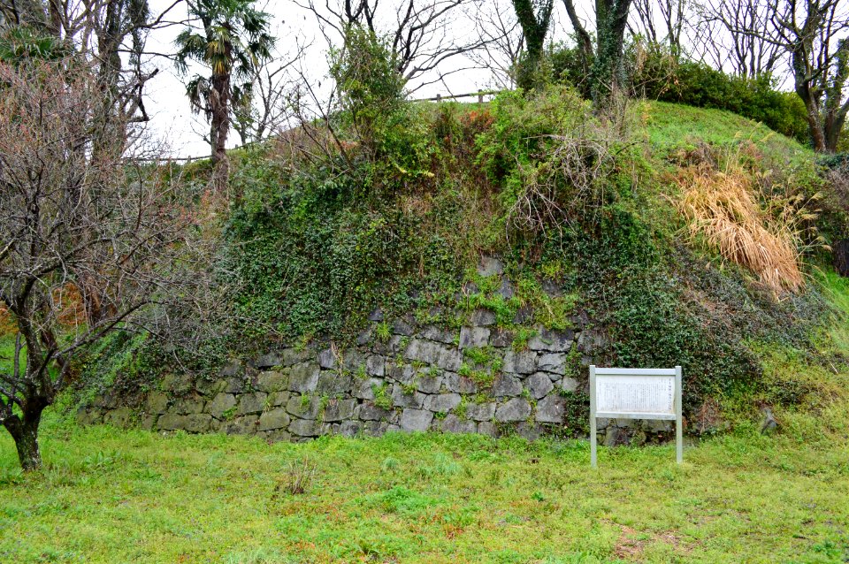 Uto Castle (Kinsei), ishigaki