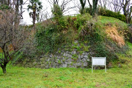 Uto Castle (Kinsei), ishigaki