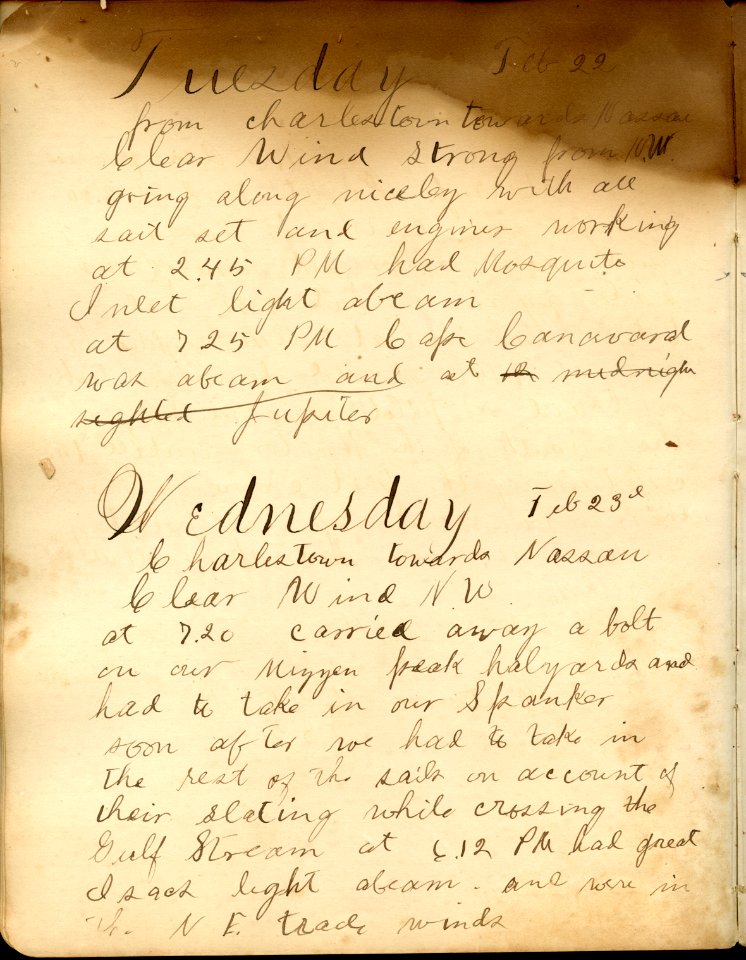 USS Utowana Log File Page 01 1897-1898 31