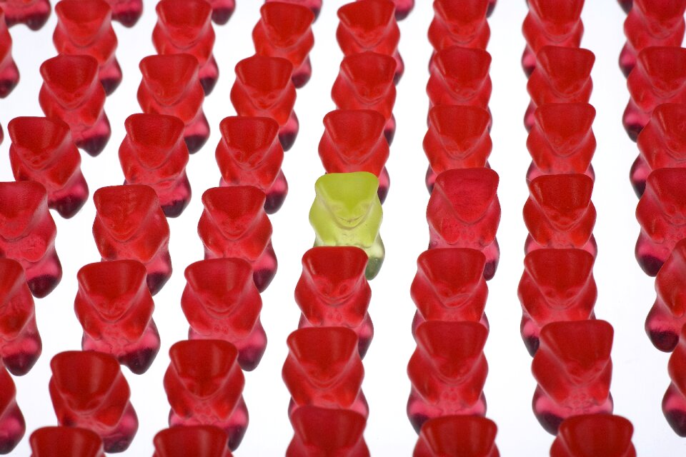 Fruit jelly haribo delicious